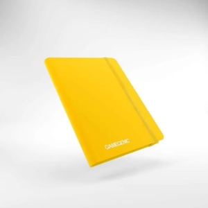 Φάκελος αποθήκευσης καρτών TCG Binder Pokemon TCG Gamegenic - Χαρτοφυλάκιο καρτών, κίτρινο, 8 διαμερίσματα, 160 κάρτες