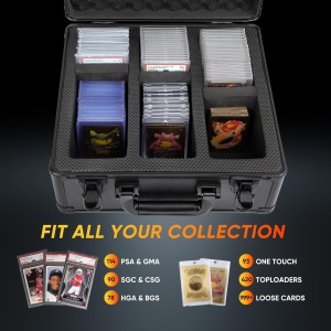 Кутия за съхранение на карти TCG Кутия за съхранение PSA BGS BGS FGS и SGC - Img 2
