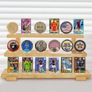 1 Pokemon kártyatartó, sportkártyák, kereskedelmi kártyák, akril anyag, magasság 5.33 cm - Img 4