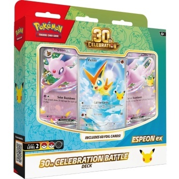 Pokemon TCG: 30th Celebration Battle Deck - Espeon ex - Img 2