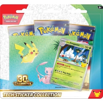 Pokemon TCG: 30th Celebration Tech Sticker Collection - Alolan Exeggutor - Img 2