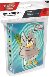 Pokemon TCG: Scarlet &amp; Violet - Farfetch'd Mini Portfolio - Img 1