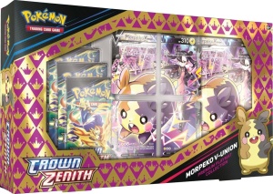 Pokémon TCG Sword & Shield 12.5 : Crown Zenith Morpeko Morpeko V-Union Boîte de Collection Premium