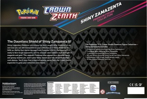 Pokémon TCG Sword & Shield 12.5: Crown Zenith Premium Figursamling - Shiny Zamazenta - Img 2