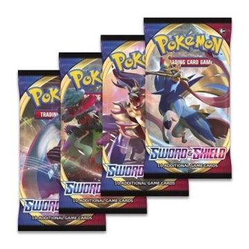 Pokémon TCG: Sword & Shield Base Set - 1 Booster Pack (English, 2020)