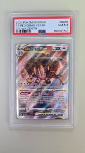 Regigigas VSTAR #GG55/GG70 PSA 8 Nära perfekt skick Ultra Rare (Engelska) - Img 3