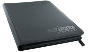 Ultimate Guard Zipfolio 18-Pocket XenoSkin Portfolio - Black (360 carti)