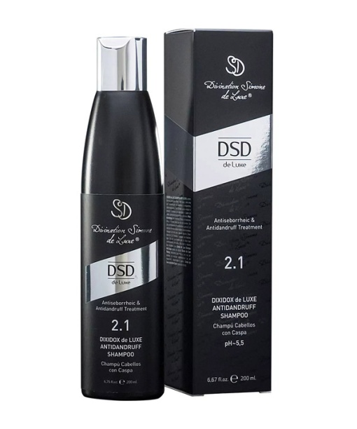 DSD de Luxe 2.1 Dixidox de Luxe Shampooing antipelliculaire Sampon Anti-matreata 200 ml