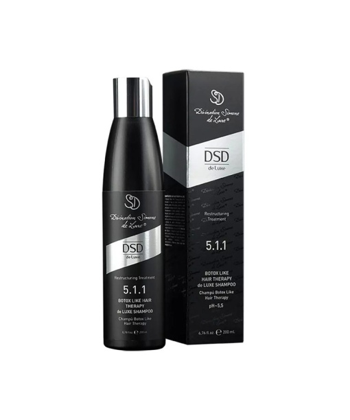 DSD de Luxe 5.1.1 Botox Haar Therapie de Luxe Shampoo Sampon cu Terapie Botox 200 ml - Img 1
