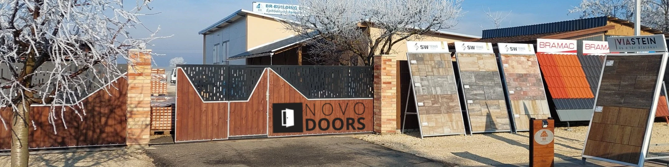 Novodoors Showroom és BR Building Hódmezővásárhelyen