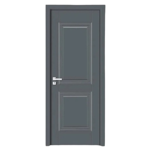 Novo Doors ND12 beltéri ajtó MDF-ből tömör fa kerettel, antracit szürke színben a prémium luxus kategóriából