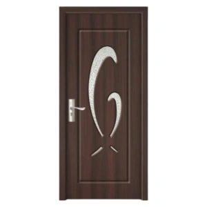 Usa de interior din MDF cu cadru din lemn masiv Novo Doors ND219 de culoare Wenge