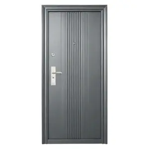 Usa metalica de exterior Novo Doors ND45, de culoare Gri Antracit, cu deschidere pe Dreapta