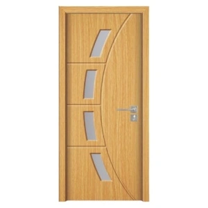 Novo Doors ND508 beltéri ajtó MDF-ből tömörfa kerettel, világos tölgy színben a standard kategóriából