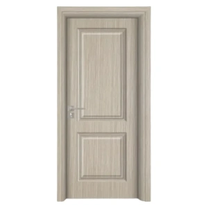 Usa de interior din MDF cu cadru din lemn masiv Novo Doors ND09 de culoare Gri