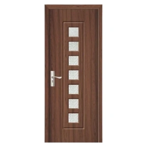 Usa de interior din MDF cu cadru din lemn masiv Novo Doors ND236 de culoare Gri