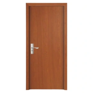 Usa de interior din MDF cu cadru din lemn masiv Novo Doors ND81 de culoare Gri