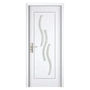Usa de interior din MDF cu cadru din lemn masiv Novo Doors ND14 de culoare Alba