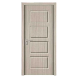 Usa de interior din MDF cu cadru din lemn masiv Novo Doors ND82 de culoare Gri