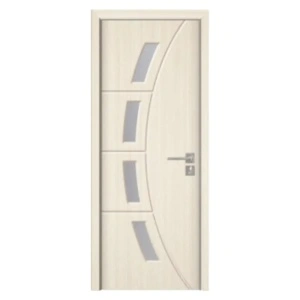 Novo Doors ND508 beltéri ajtó MDF-ből tömör fa kerettel, krém színű a standard kategóriából