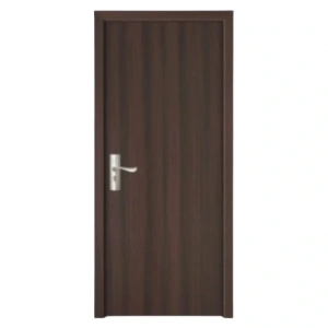 Usa de interior din MDF cu cadru din lemn masiv Novo Doors ND81 de culoare Gri