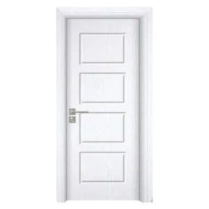 MDF beltéri ajtó Novo Doors ND82, tömörfa keret, komplett készlet, tok, kilincsek és zsanérok tartozékok