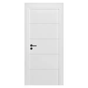 MDF beltéri ajtó Novo Doors NDF01 LUX PREMIUM SOFT TOUCH, tömörfa keret, komplett készlet, 10 cm-es állítható tok tartozék, takaróléc mindkét oldalon