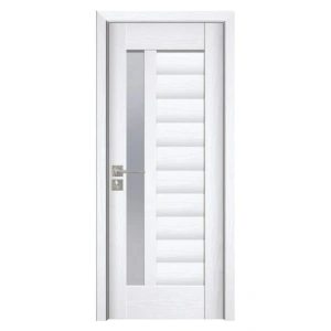 MDF beltéri ajtó Novo Doors ND03 LUX PREMIUM, tömörfa keret, komplett készlet, 10 cm-es állítható tok tartozék, takaróléc mindkét oldalon