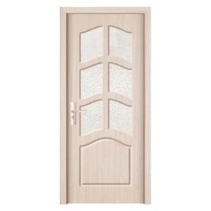 Usa de interior din MDF cu cadru din lemn masiv Novo Doors ND109 de culoare Gri