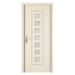 Usa de interior din MDF cu cadru din lemn masiv Novo Doors ND236 de culoare Gri
