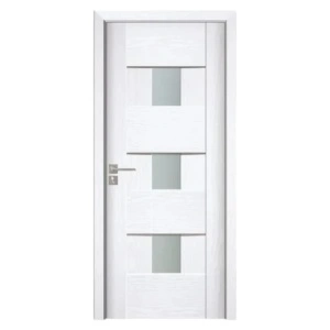 MDF beltéri ajtó Novo Doors ND06 LUX PREMIUM, tömörfa keret, komplett készlet, 10 cm-es állítható tok tartozék, takaróléc mindkét oldalon