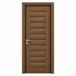Usa de interior din MDF cu cadru din lemn masiv Novo Doors ND01 de culoare Stejar Auriu