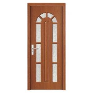 Usa de interior din MDF cu cadru din lemn masiv Novo Doors ND108 de culoare Stejar Auriu