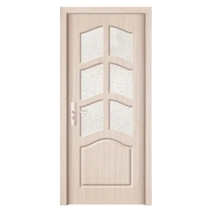 Novo Doors ND109 beltéri ajtó MDF-ből tömör fa kerettel, krém színben a standard kategóriából