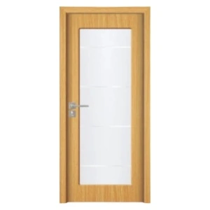 Novo Doors ND110-1 beltéri ajtó MDF tömörfa kerettel, világos tölgy színben a standard kategóriából