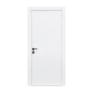 MDF beltéri ajtó Novo Doors ND170 LUX PREMIUM, tömörfa keret, komplett készlet, 10 cm-es állítható tok tartozék, takaróléc mindkét oldalon