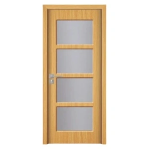 Novo Doors ND317 MDF beltéri ajtó tömör fa kerettel, világos tölgy színben a standard kategóriából