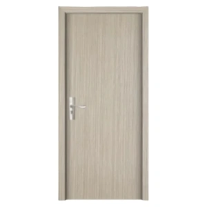 Usa de interior din MDF cu cadru din lemn masiv Novo Doors ND81 de culoare Gri