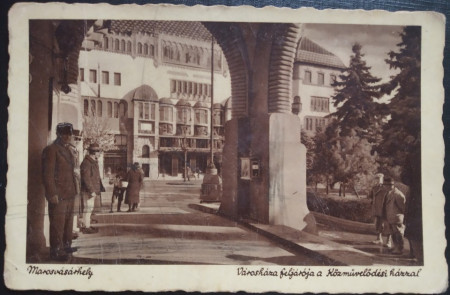 1941 - Targu Mures, intrare la Prefectura (jud. Mures)
