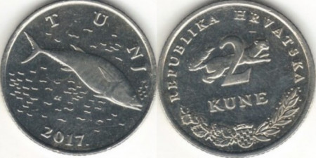 Croatia 2017 - 2 kuna, circulata