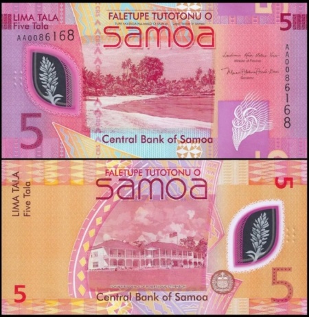 Samoa 2024 - 5 tala, necirculata