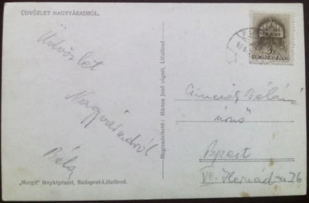1942 - Oradea, mozaic (jud. Bihor) - Img 2
