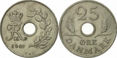 Danemarca 1967 - 25 ore, circulata