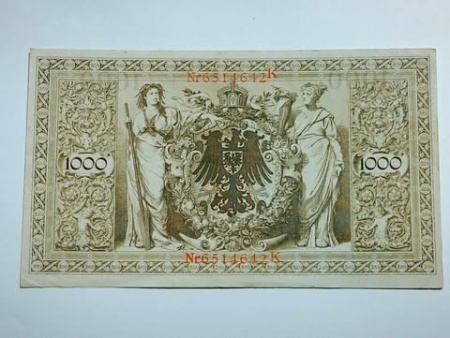 Germania 1910 - 1000 mark, circulata - Img 2