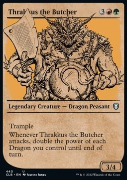 Thrakkus the Butcher (V.2) FOIL
