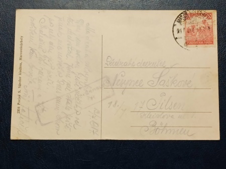 1917 - Targu Mures, podul veche peste Mures (jud. Mures) - Img 2