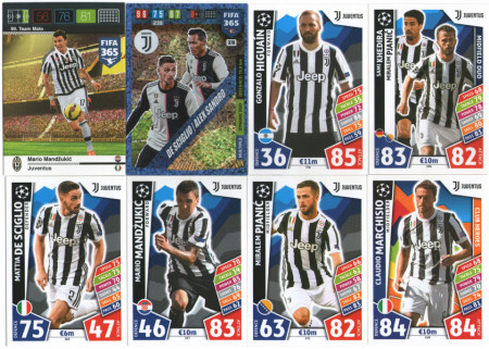 Carti cu fotbalisti - Juventus