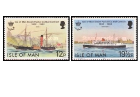 Isle of Man 1982 - vapori, serie neuzata