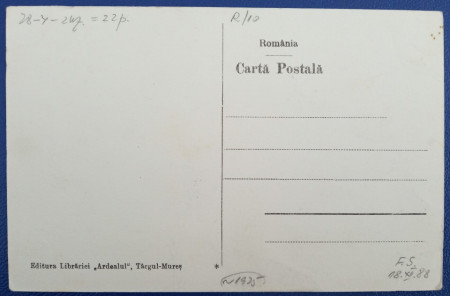 1925 - Targu Mures, Primaria (jud. Mures) - Img 2