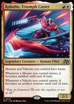 Kolodin, Triumph Caster FOIL